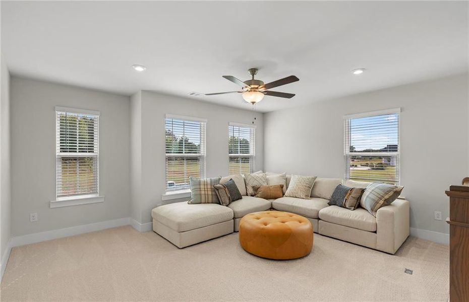 Furnished interior view inside a new home in Creekside at Skelton, Jefferson (Image 5).