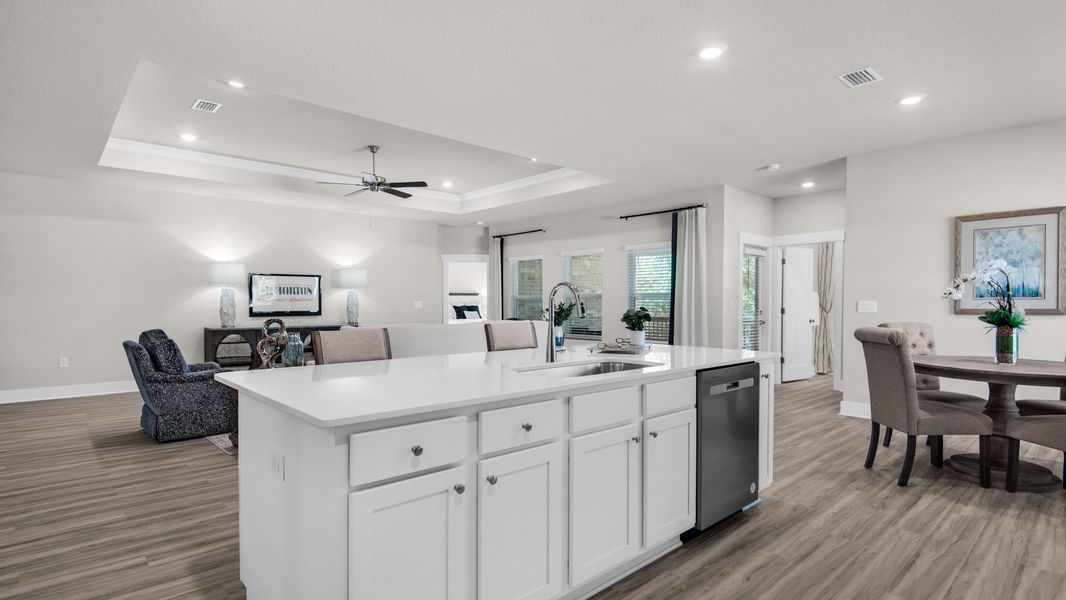 Furnished interior view inside a new home in Belhaven, Milton (Image 21).