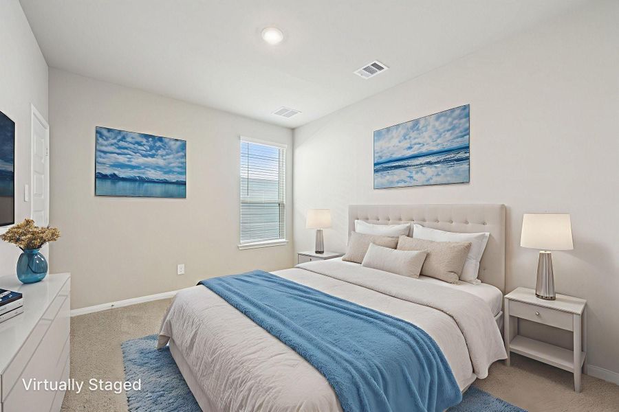 Furnished interior view inside a new home in Kemah Crossing - Luxe Series, Kemah (Image 13). Furnished interior view inside a new home in Kemah Crossing - Luxe Series, Kemah (Image 13).