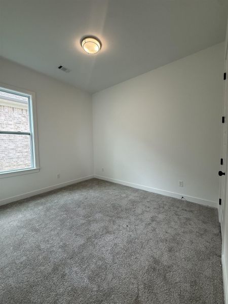 Room featuring neutral gray carpeting and white walls