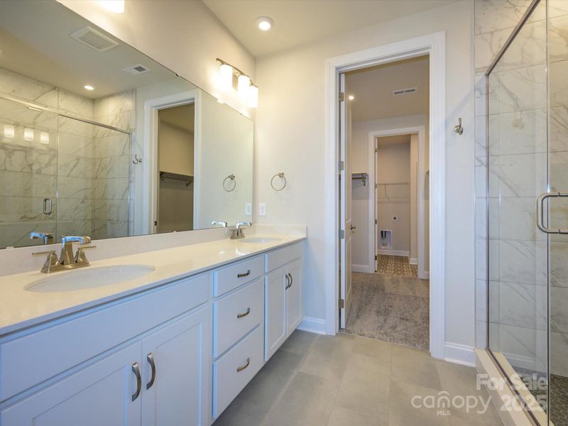 Dual Vanity and Loads of Storage at Primary Bath