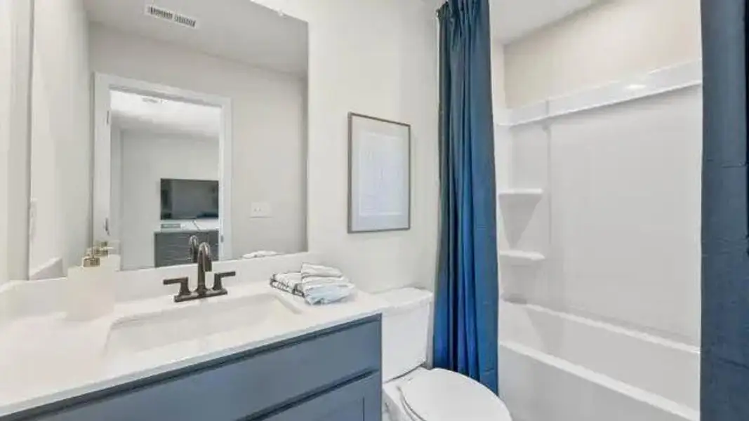 Furnished interior view inside a new home in The Estates at Gainesville Township, Gainesville (Image 7).