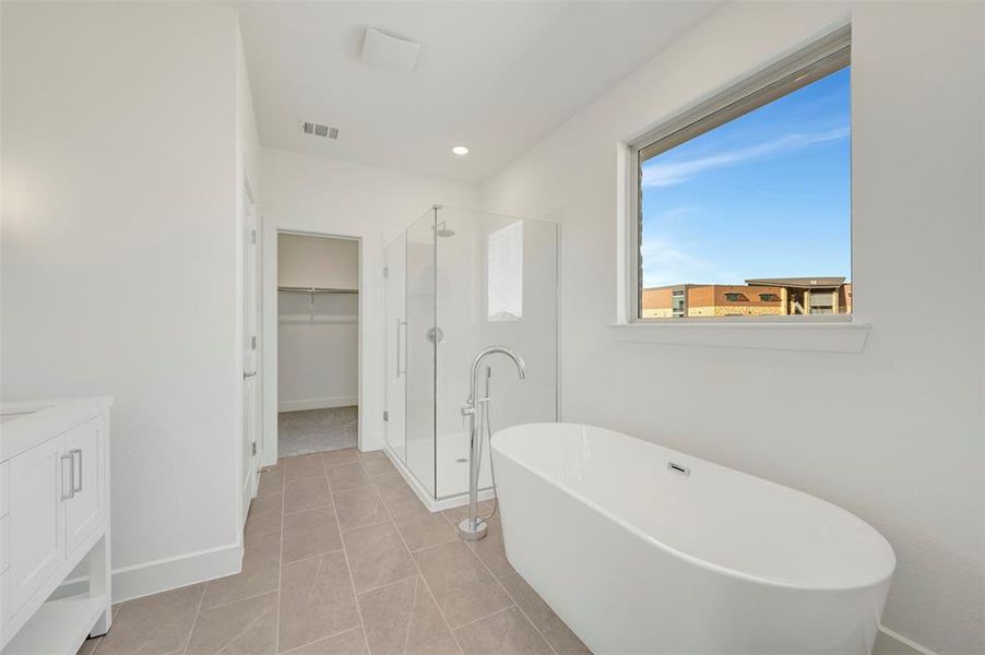 Furnished interior view inside a new home in Timberbrook, Justin (Image 19).