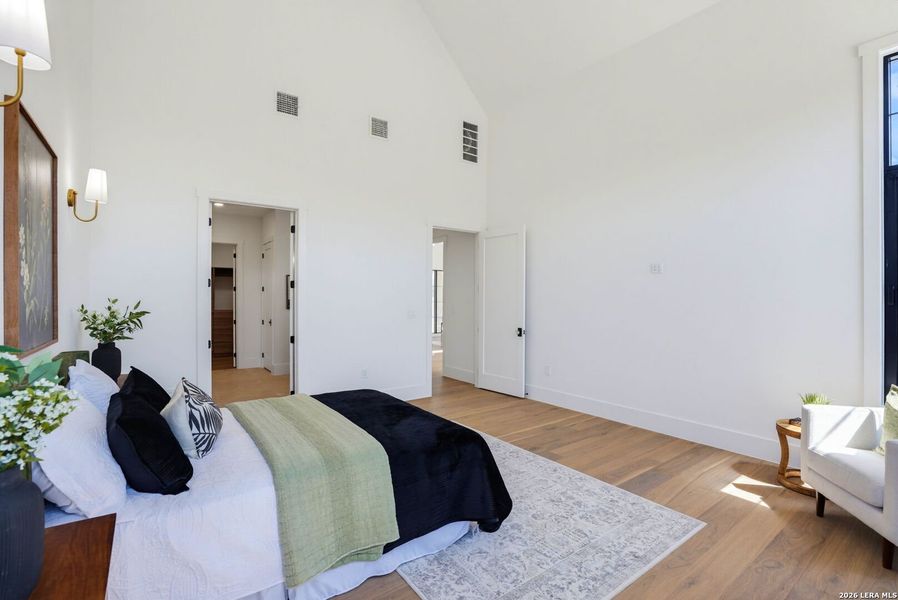 Furnished interior view inside a new home in , San Antonio (Image 9).
