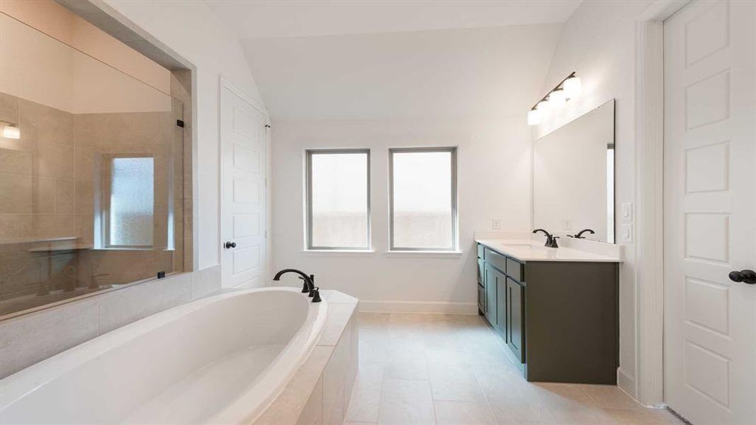 Furnished interior view inside a new home in Devonshire 55', Forney (Image 8). Furnished interior view inside a new home in Devonshire 55', Forney (Image 8).