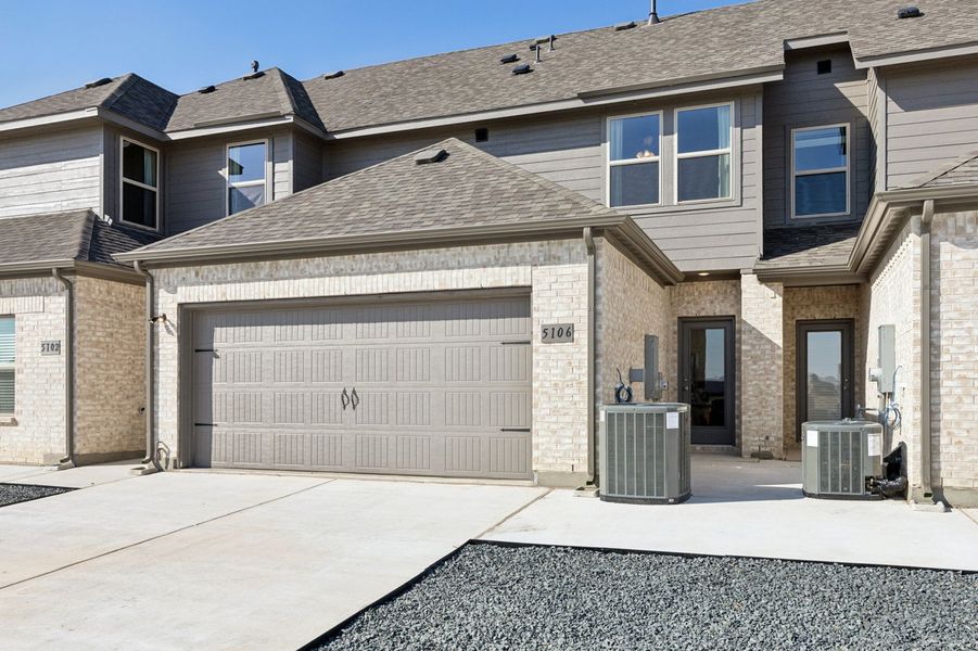 Front exterior of a new home in Creekshaw, Royse City, TX, highlighting curb appeal (Image 26).