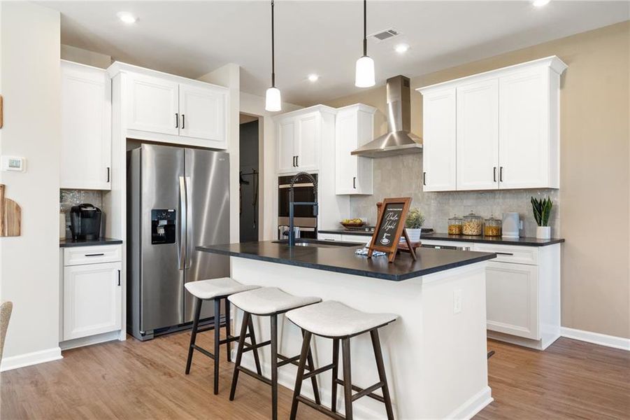 Furnished interior view inside a new home in Lake Shore, Winder (Image 30). Furnished interior view inside a new home in Lake Shore, Winder (Image 30).