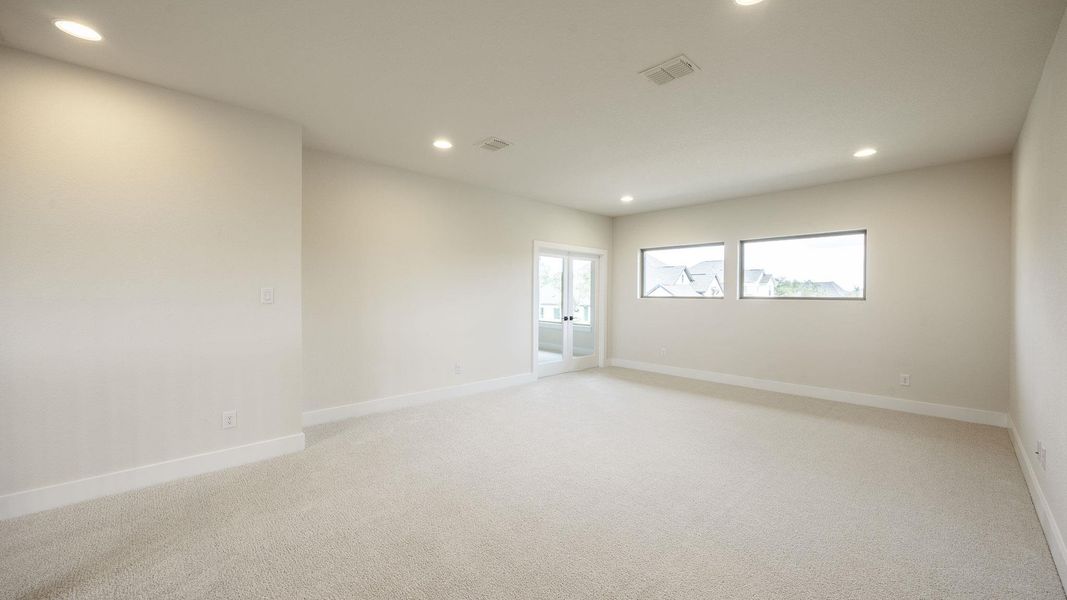 Spacious, unfurnished interior of a new home in Parkside On The River West 60', Georgetown (Image 12). Spacious, unfurnished interior of a new home in Parkside On The River West 60', Georgetown (Image 12).