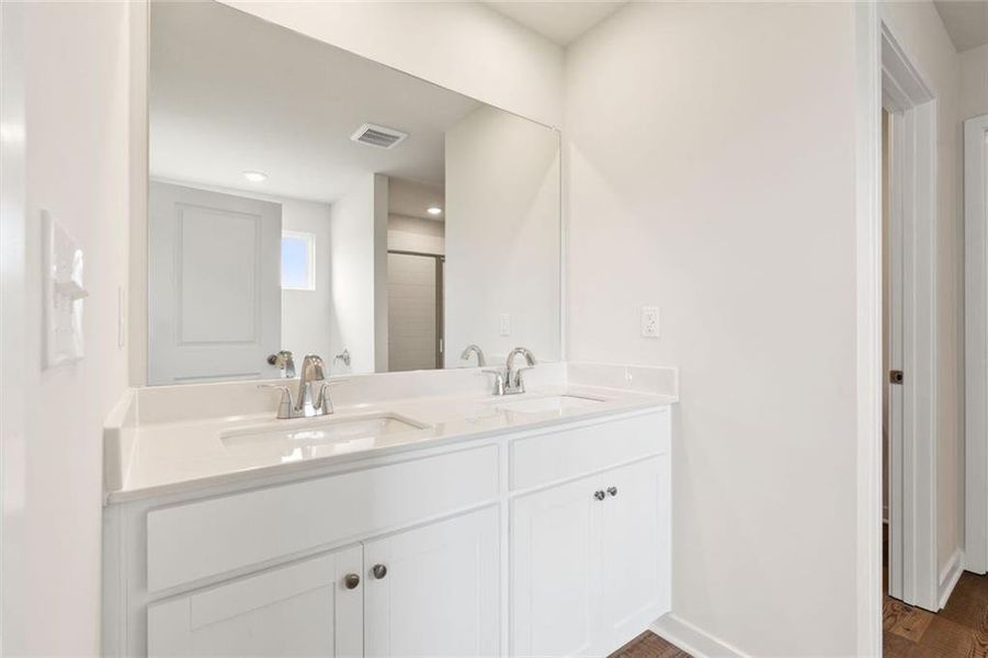 Furnished interior view inside a new home in Walker Grove, McDonough (Image 10).