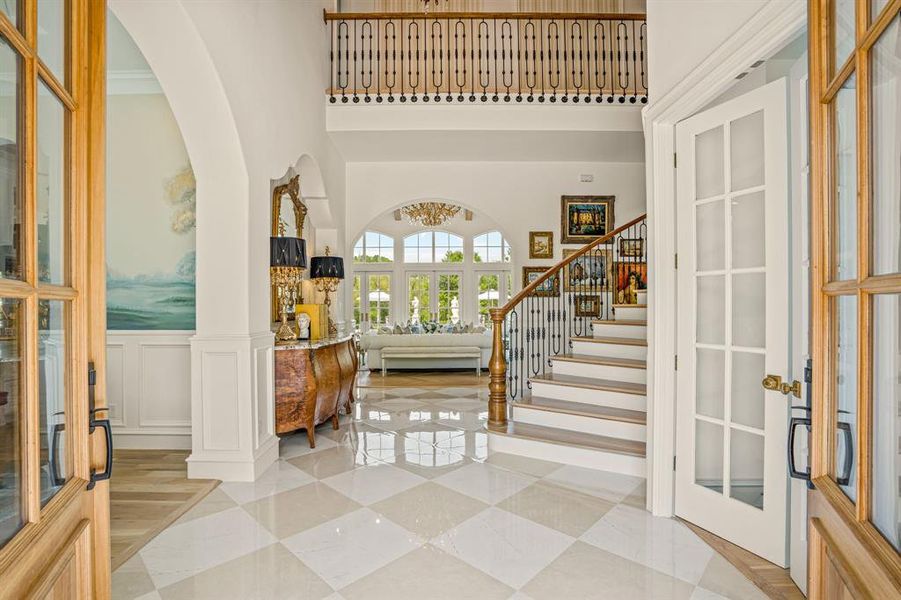Furnished interior view inside a new home in , Aledo (Image 11).