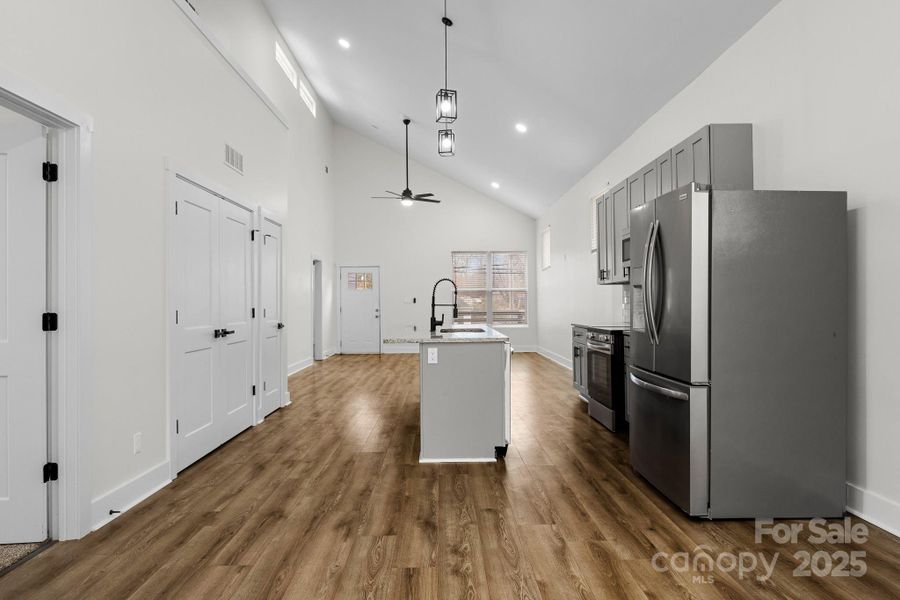 Furnished interior view inside a new home in , Charlotte (Image 9).