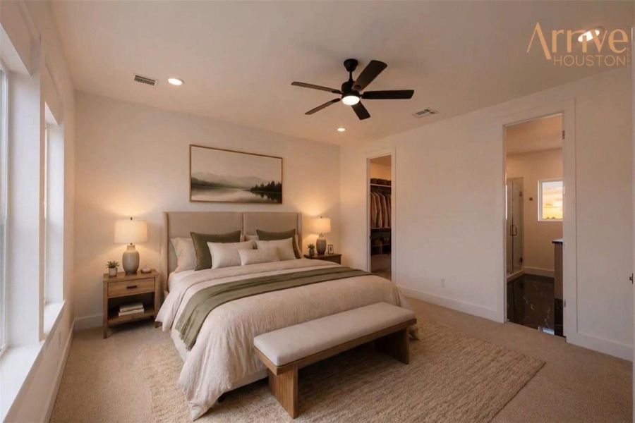 Primary Bedroom (Virtual Staging)