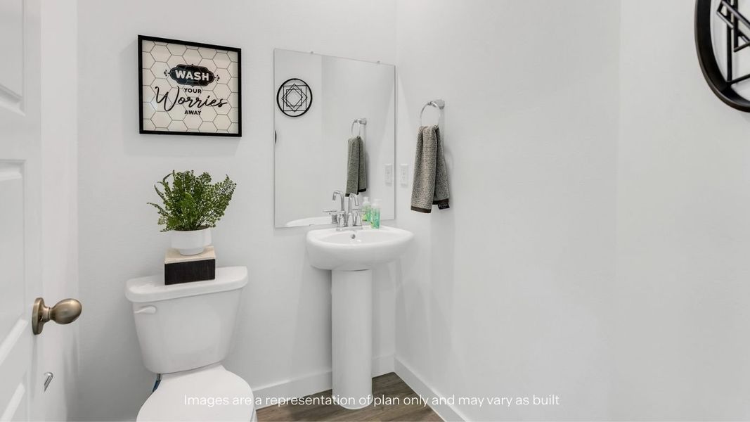 Furnished interior view inside a new home in Viridian, Lubbock (Image 14).