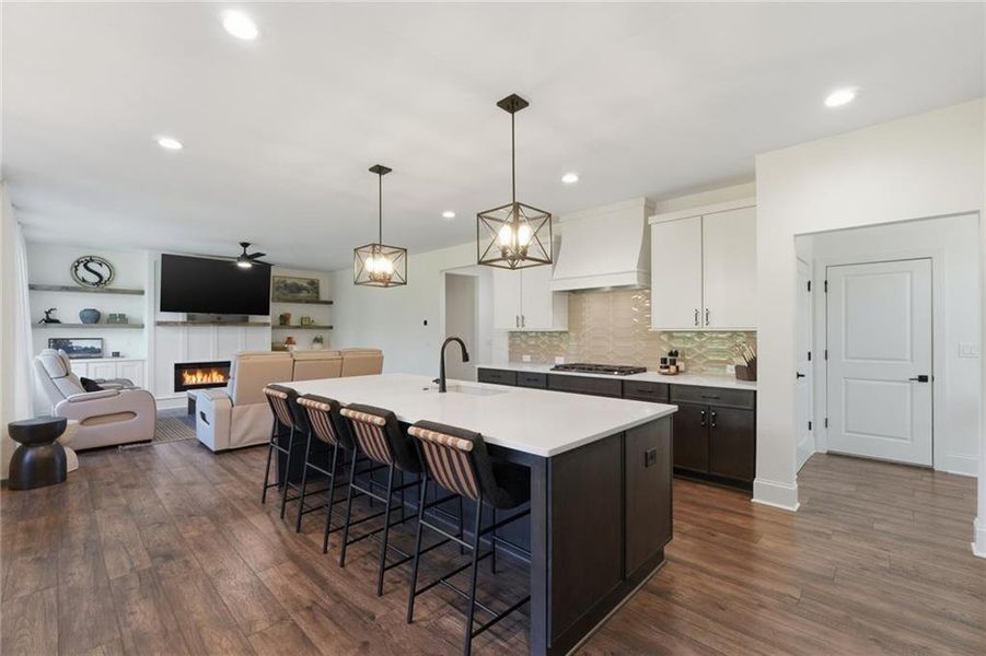 Furnished interior view inside a new home in , Woodstock (Image 14).
