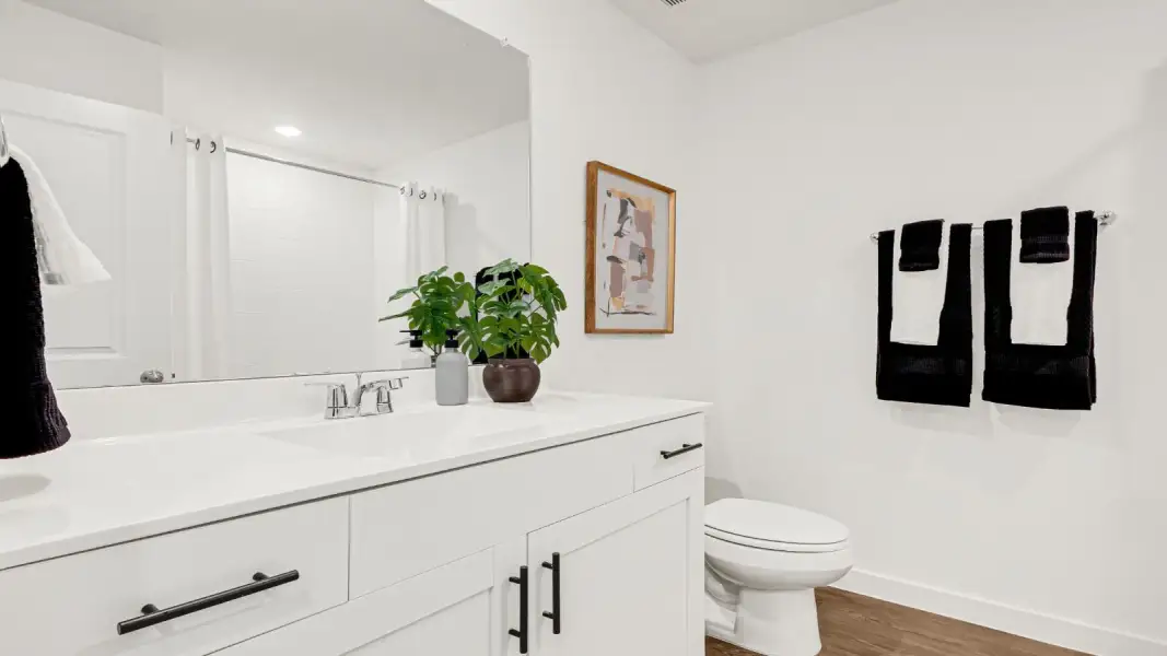 Furnished interior view inside a new home in Blue Heron Estates, Beasley (Image 14).