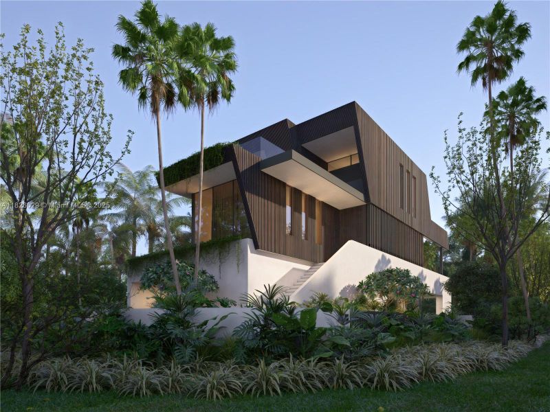 Front exterior of a new home in , Miami Beach, FL, highlighting curb appeal (Image 3).