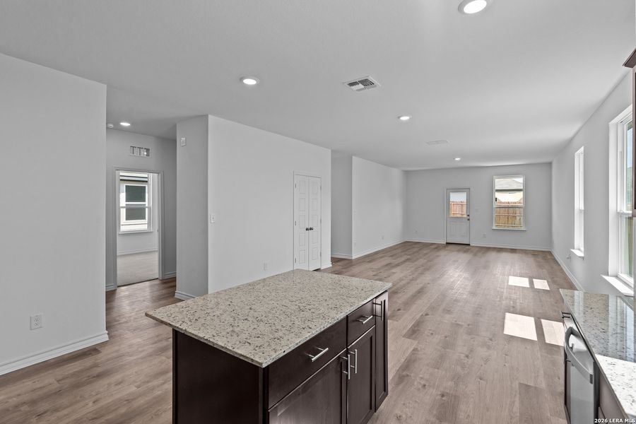 Furnished interior view inside a new home in Horizon Ridge, San Antonio (Image 5).