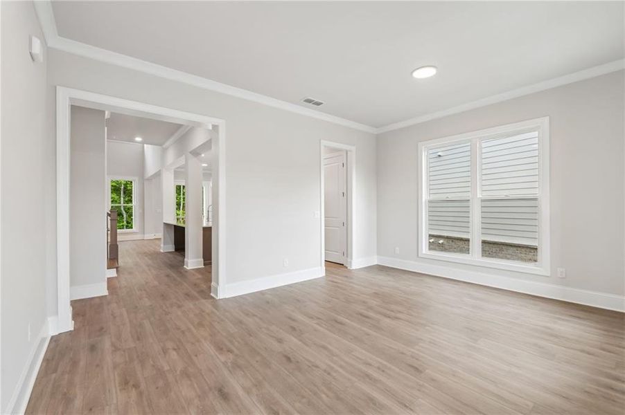 Spacious, unfurnished interior of a new home in Waterhaven, Cumming (Image 28).