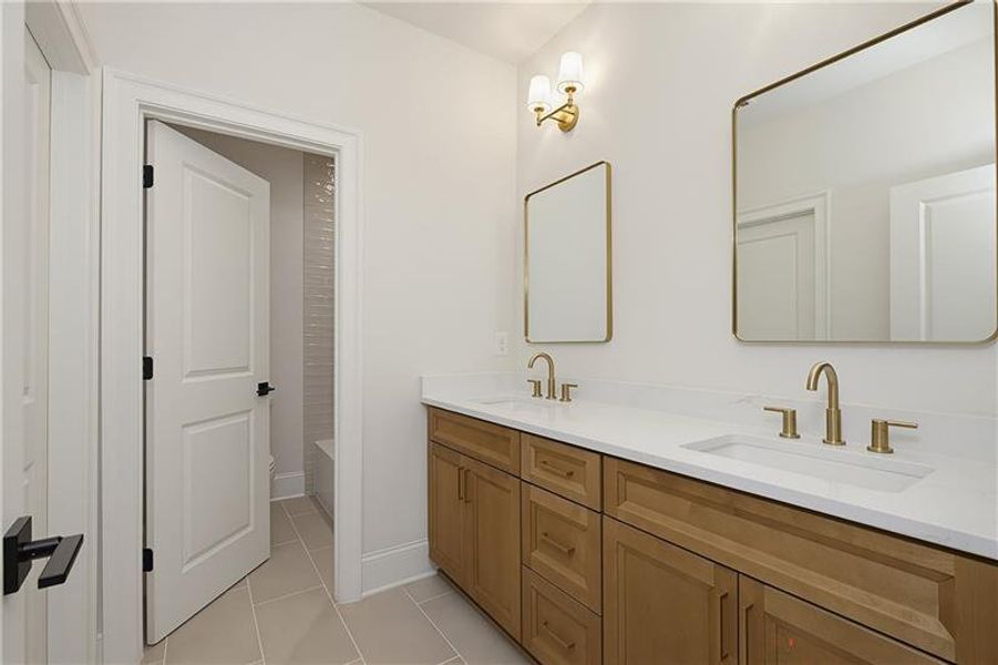 Furnished interior view inside a new home in , Newnan (Image 11).
