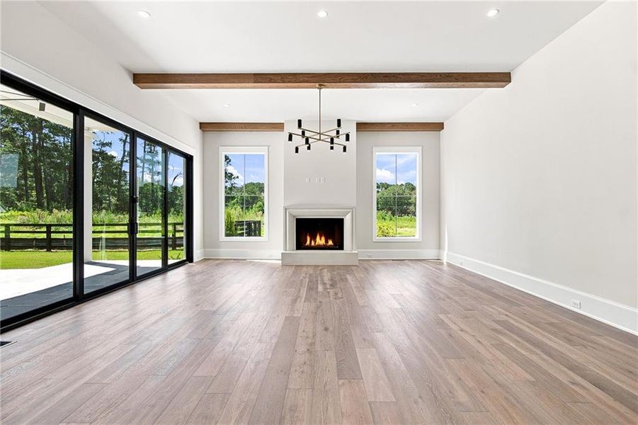 Spacious, unfurnished interior of a new home in , Milton (Image 53).