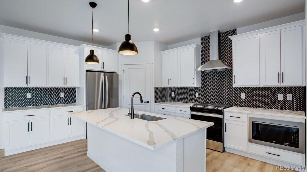 Furnished interior view inside a new home in Hansen Farm, Fort Collins (Image 6).