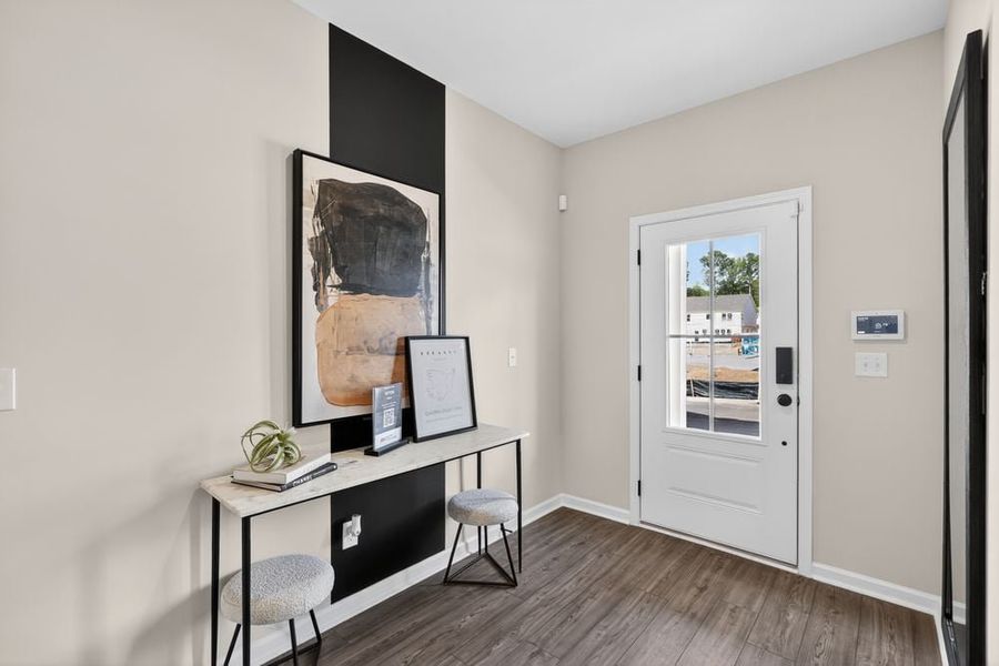 Furnished interior view inside a new home in Dreycott, Lawrenceville (Image 7).