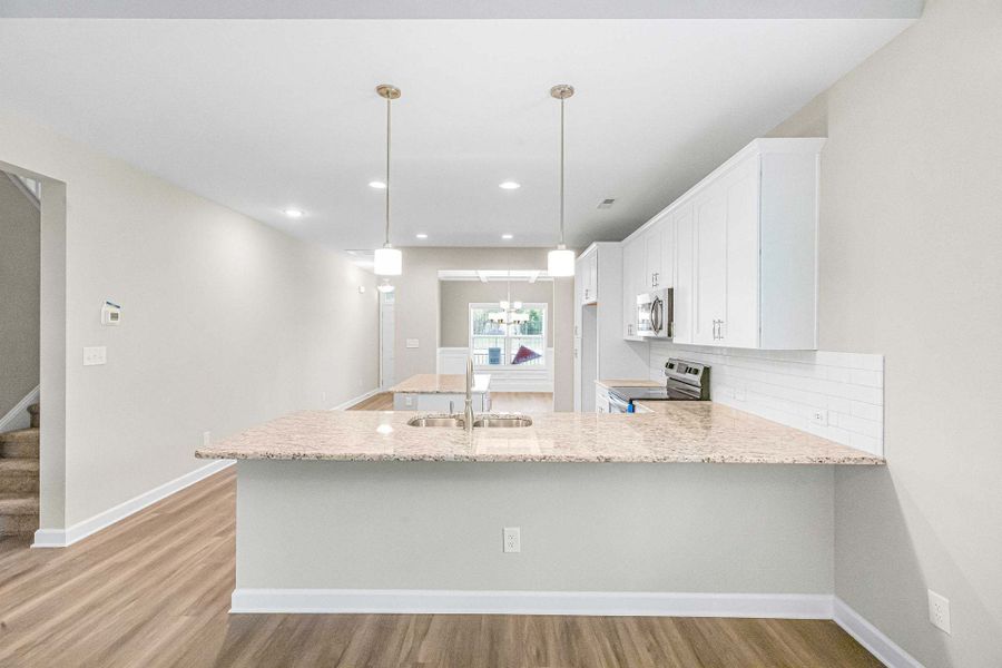 Representative furnished interior of a home built from the Rivermist by Caviness & Cates Communities in Maggie Way, Wendell (Image 206).