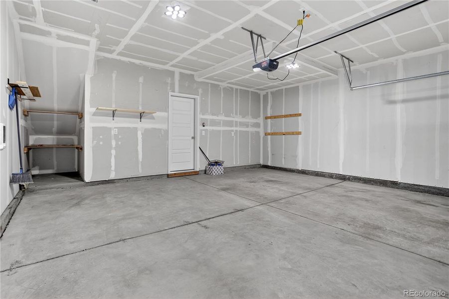 Extra storage space in garage