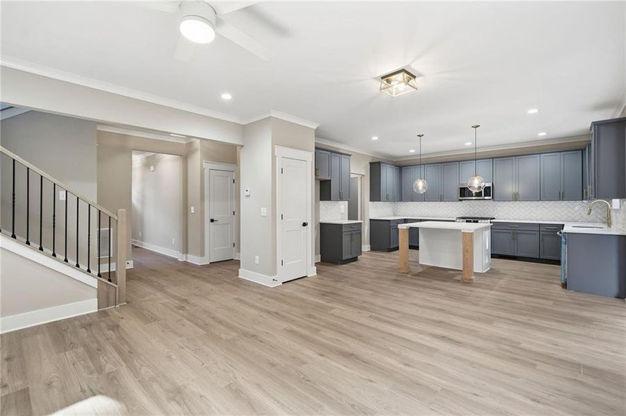 Spacious, unfurnished interior of a new home in , Canton (Image 44).