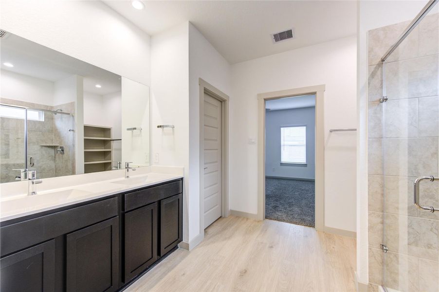 Furnished interior view inside a new home in , Katy (Image 31).