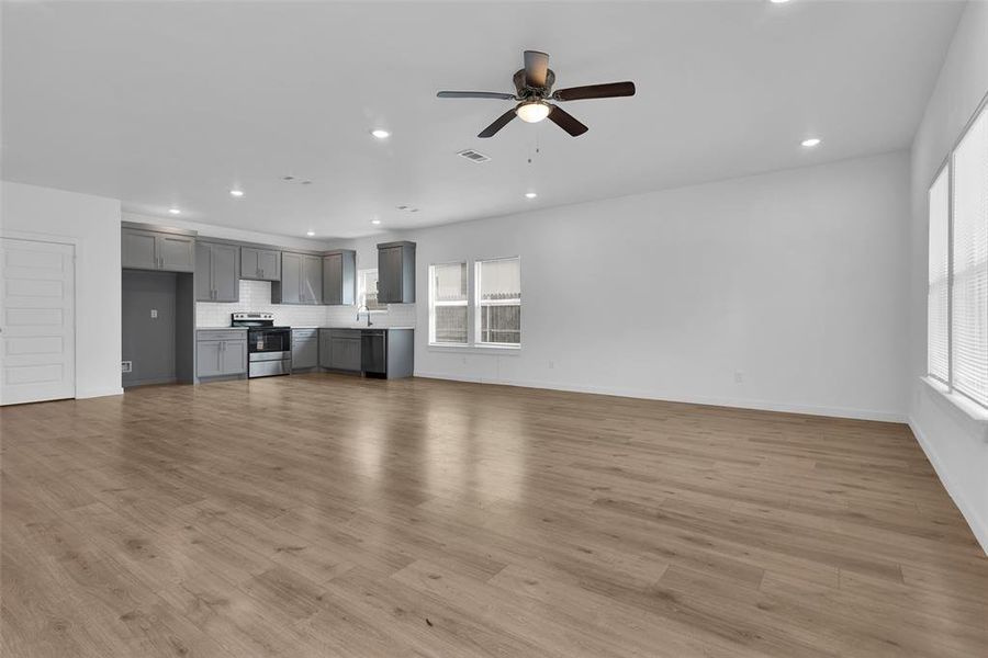 Spacious, unfurnished interior of a new home in , Denison (Image 9). Spacious, unfurnished interior of a new home in , Denison (Image 9).