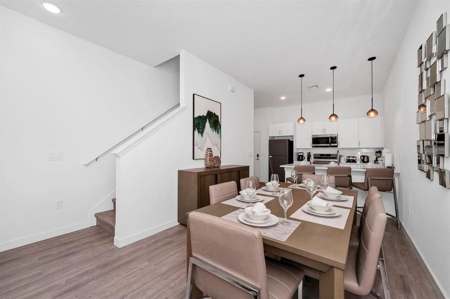 Furnished interior view inside a new home in , Davenport (Image 11).