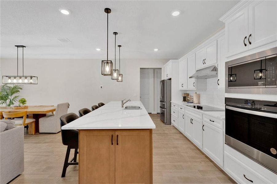 Furnished interior view inside a new home in Amelia Groves, St. Cloud (Image 12).