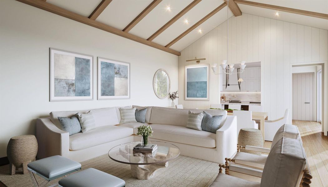 Furnished interior view inside a new home in , Palm Beach (Image 4).