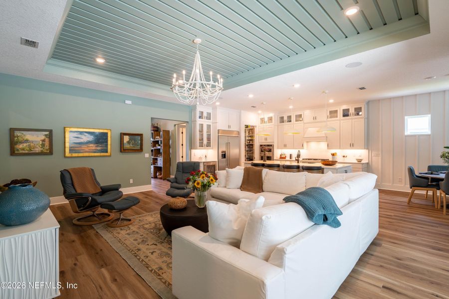 Furnished interior view inside a new home in , St. Johns (Image 30).