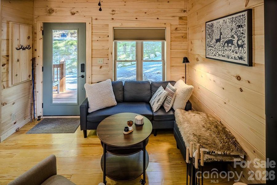 Furnished interior view inside a new home in , Beech Mountain (Image 13). Furnished interior view inside a new home in , Beech Mountain (Image 13).