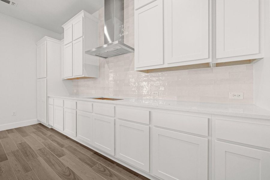 Furnished interior view inside a new home in Santa Rita Ranch, Liberty Hill (Image 12).