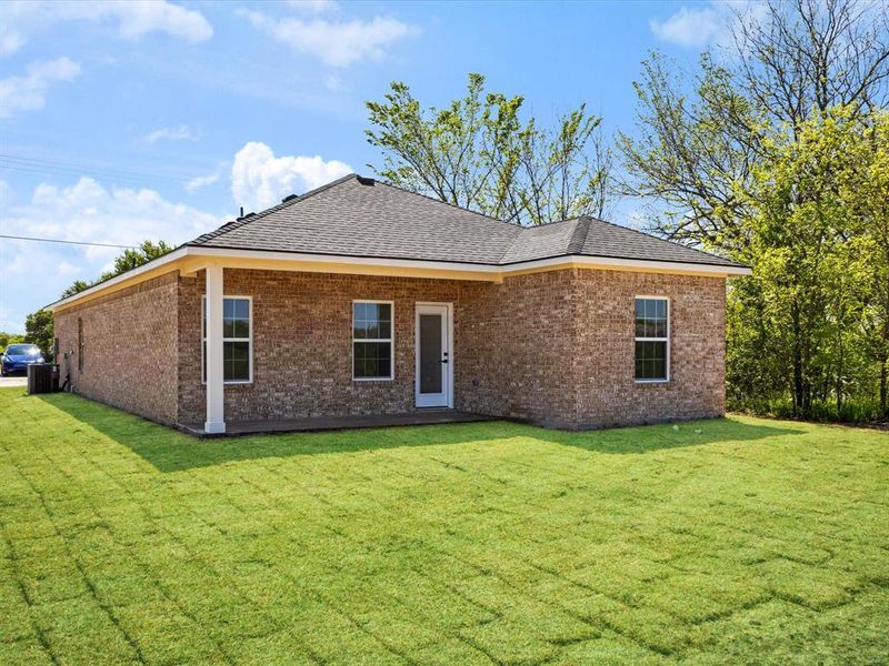 Exterior details and patio area of a home in , Garrett (Image 2). Exterior details and patio area of a home in , Garrett (Image 2).