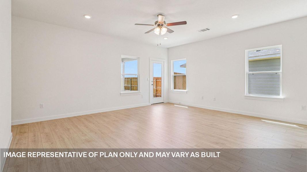 Spacious, unfurnished interior of a new home in Monarch Ranch, Manor (Image 21).