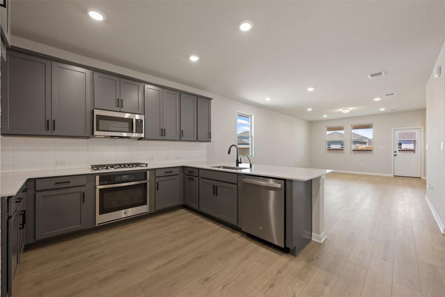 Furnished interior view inside a new home in Rolling Glen, Hutto (Image 14). Furnished interior view inside a new home in Rolling Glen, Hutto (Image 14).