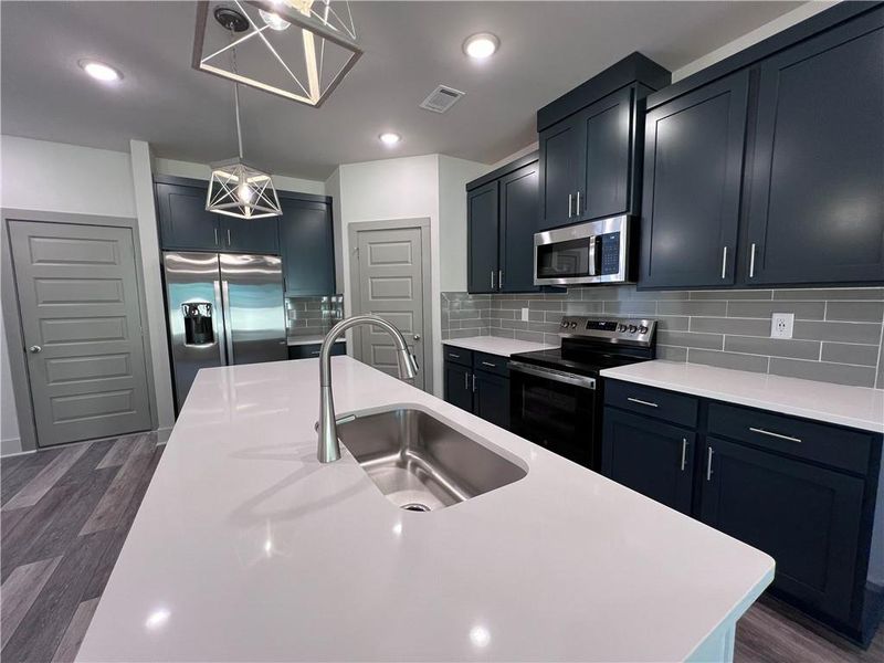 Furnished interior view inside a new home in , Norcross (Image 6).