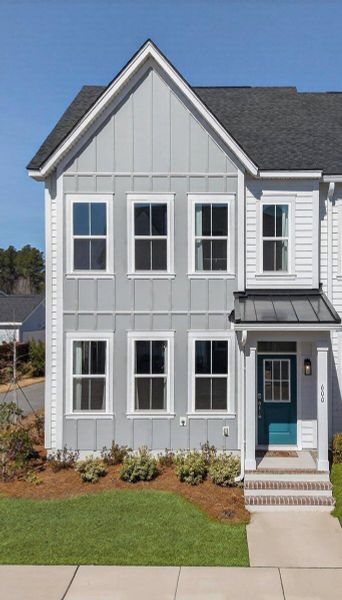 Front exterior of a new home in , Summerville, SC, highlighting curb appeal (Image 27). Front exterior of a new home in , Summerville, SC, highlighting curb appeal (Image 27).