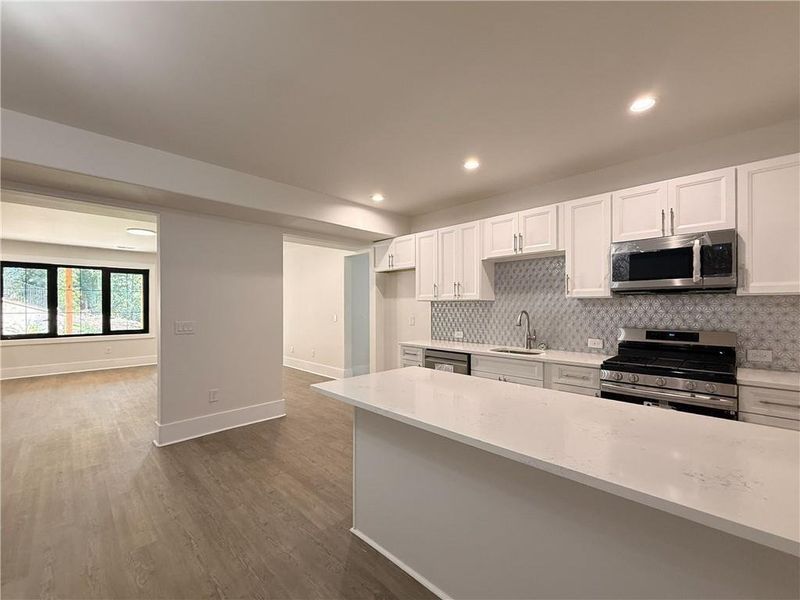 Furnished interior view inside a new home in , Marietta (Image 11).