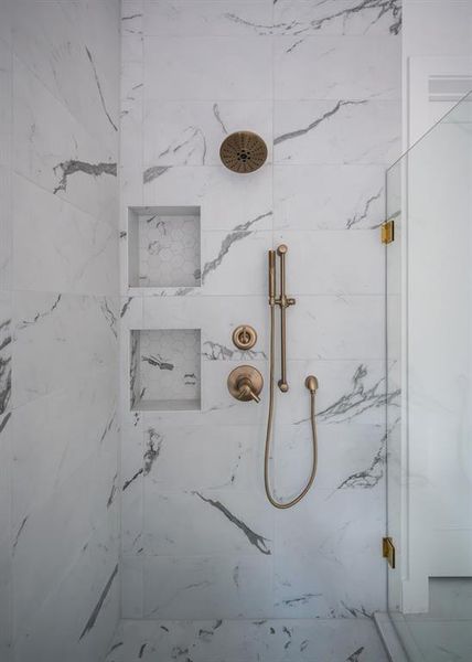 Close-up of interior finishes inside a home in , Dallas (Image 20).