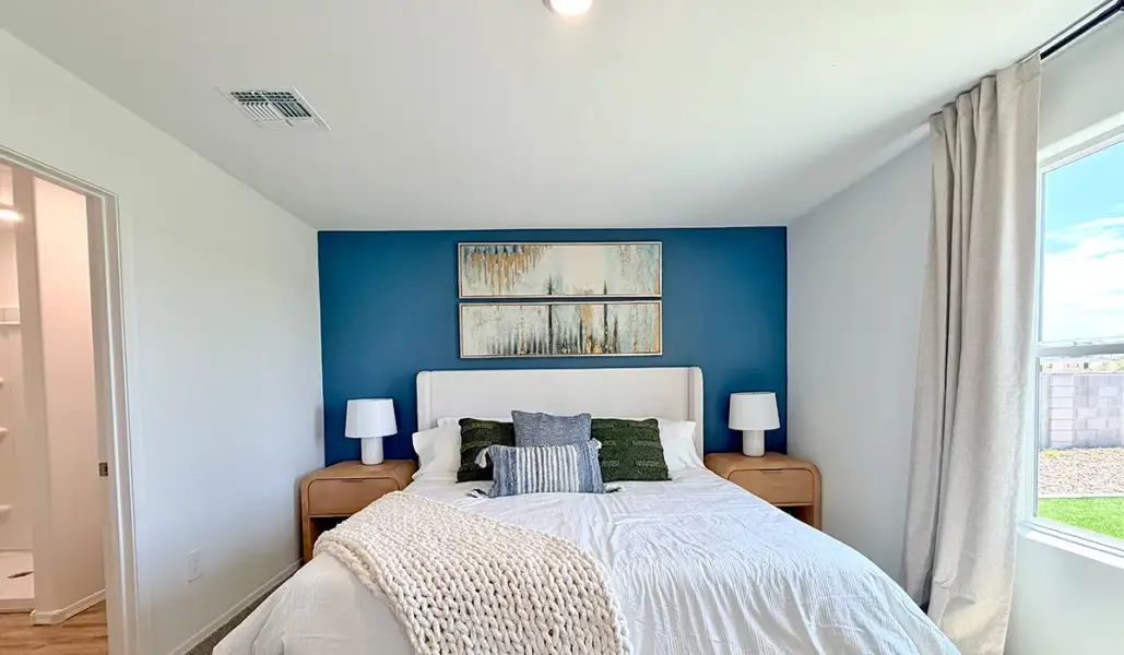 Furnished interior view inside a new home in Sorrel Ridge Estates, Tucson (Image 27).