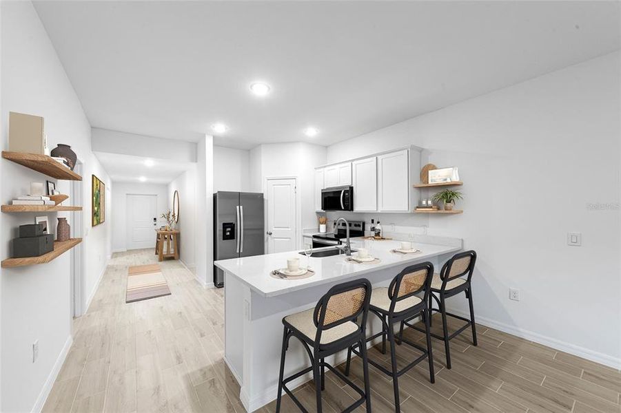 Furnished interior view inside a new home in , Port Charlotte (Image 14).