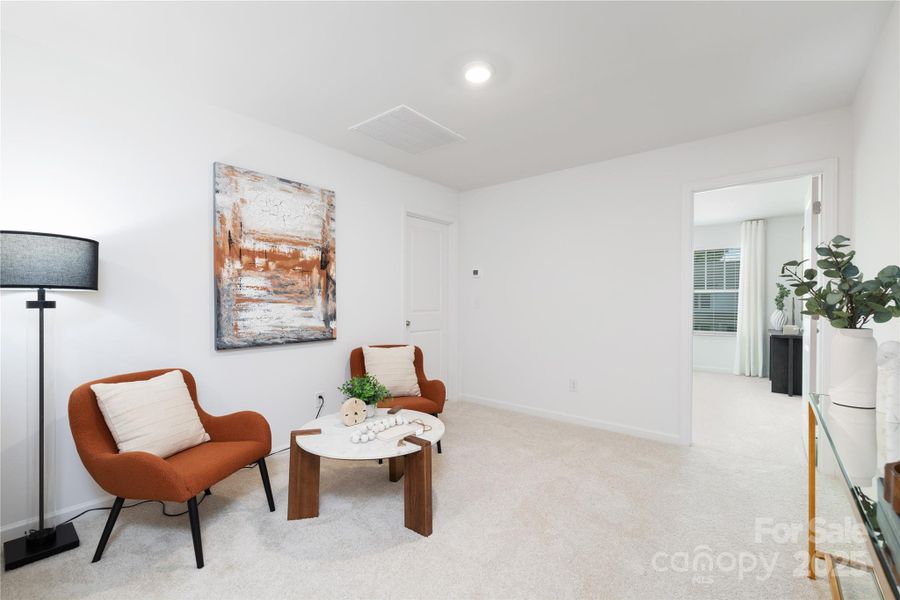 Furnished interior view inside a new home in , New London (Image 8).