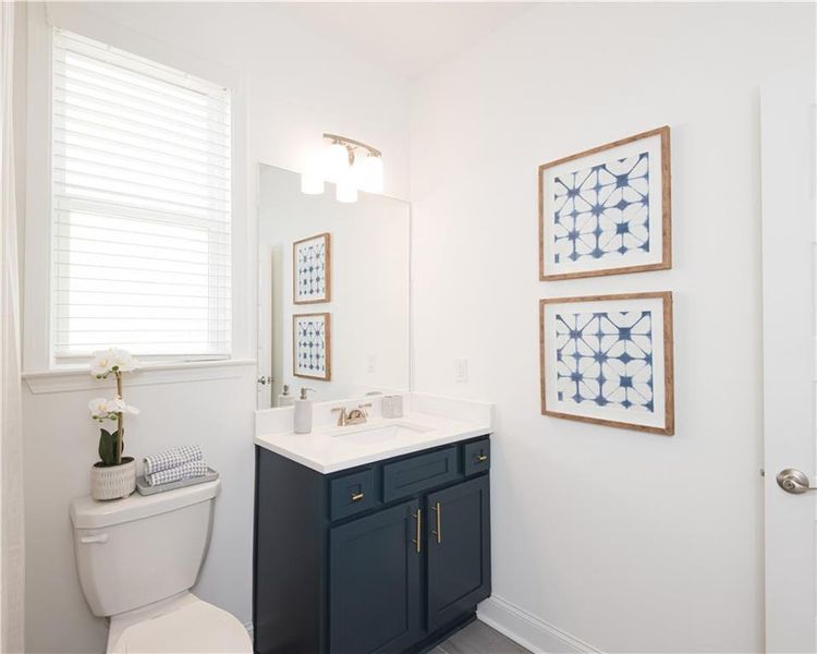 Furnished interior view inside a new home in Cooper's Walk, Loganville (Image 37).