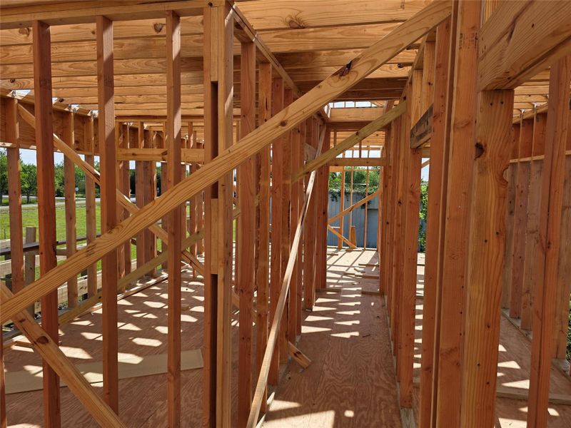 In-progress construction of a new home in , Dickinson, TX (Image 6).