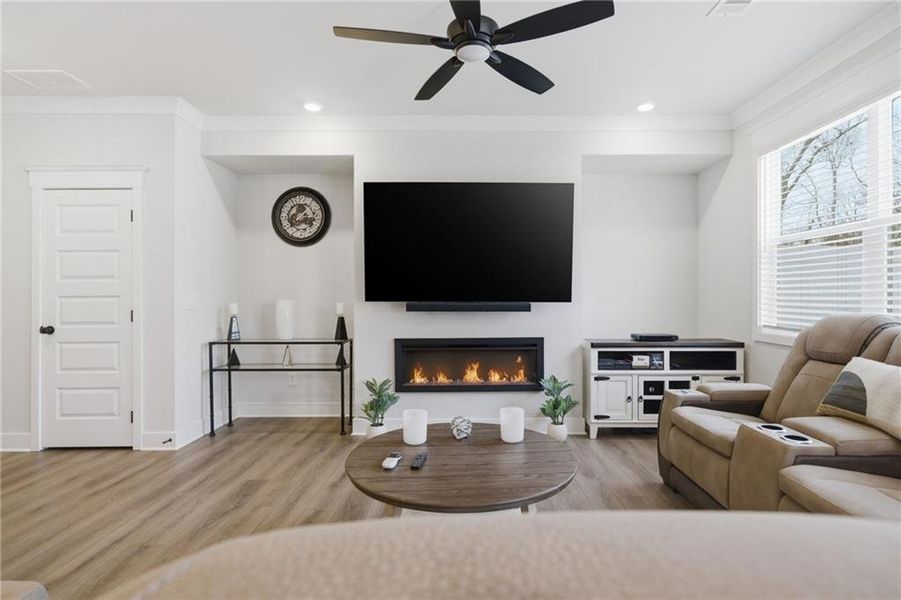 Furnished interior view inside a new home in , Gainesville (Image 17).